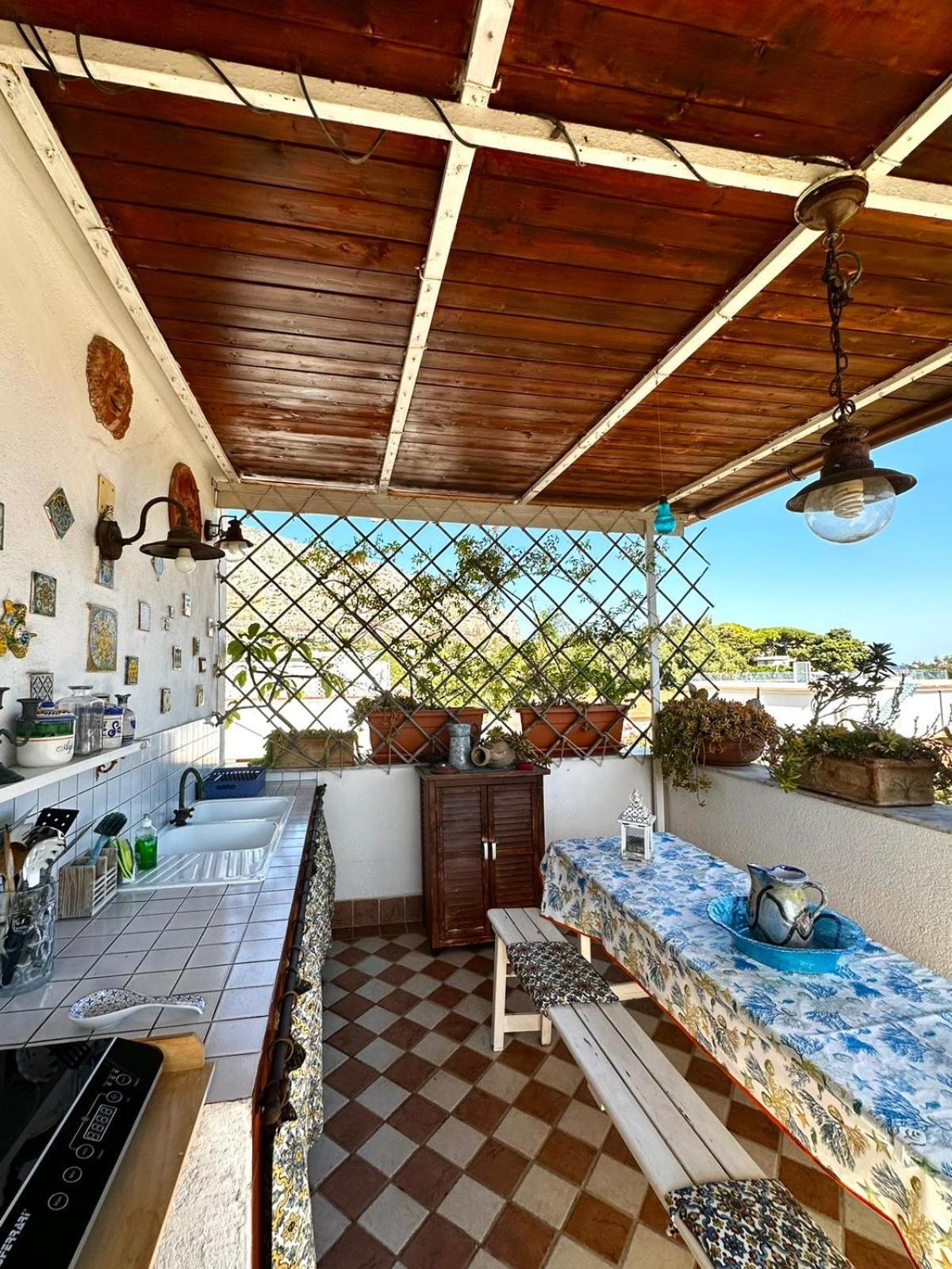 Casa Lunastella Locazione Turistica Mondello Bagian luar foto